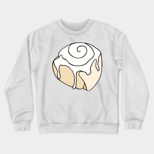 Cinnamon Roll Illustration Crewneck Sweatshirt